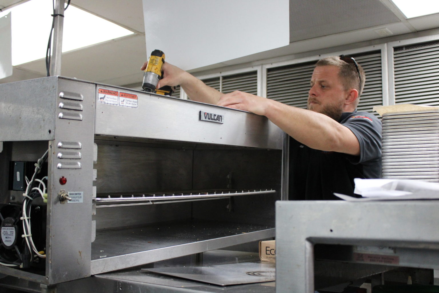 Commercial Kitchen Equipment Repair Garland CES DFW